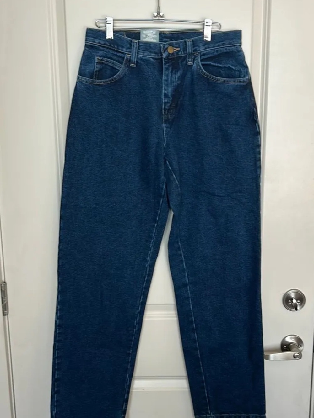 Wrangler Women's Dark Blue Boyfriend Jeans